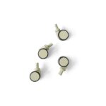 4x Storage Crate Wheels - Dusty Green